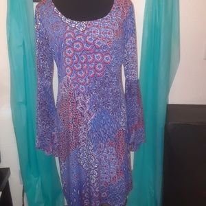 RONNIE NICOLE FLORAL DRESS